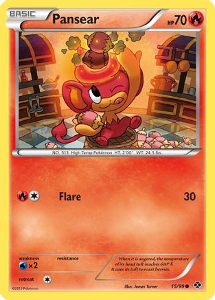 Pansear 015/99 - Next Destinies Reverse Holofoil