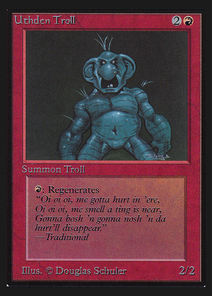 Uthden Troll (IED-181) - Intl. Collectors' Edition