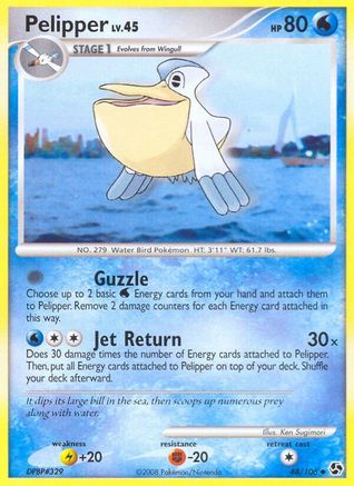Pelipper 048/106 - Great Encounters Reverse Holofoil