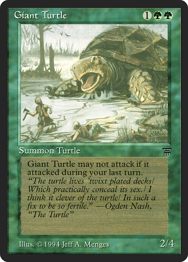 Giant Turtle (LEG-188) - Legends