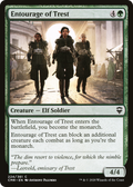 Entourage of Trest (CMR-224) - Commander Legends Foil