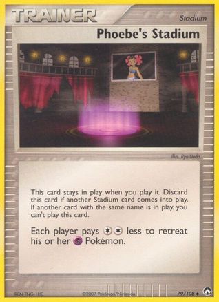 Phoebe's Stadium 079 - Power Keepers - Reverse Holofoil