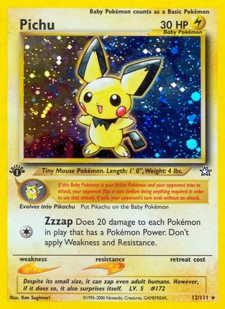 Pichu 012/111 - Neo Genesis