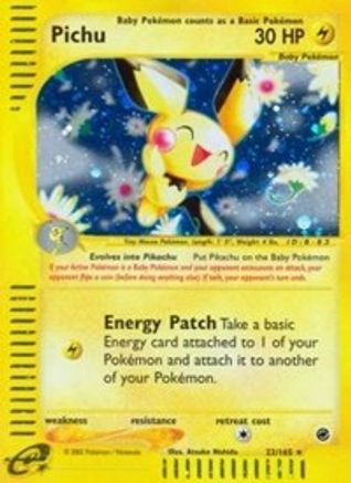 Pichu 022/165 - Expedition Holofoil