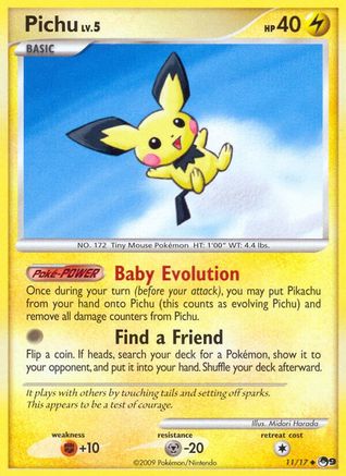 Pichu 011/17 - POP Series 9