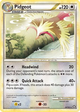 Pidgeot 029/102 - Triumphant