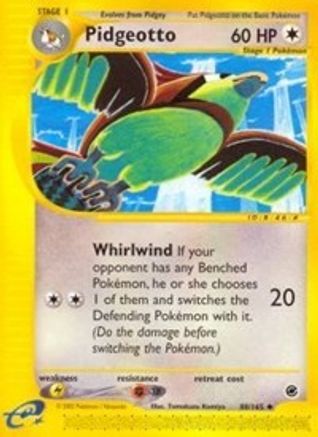 Pidgeotto 088/165 - Expedition Reverse Holofoil