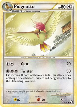 Pidgeotto 047/102 - Triumphant