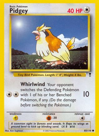 Pidgey 085/110 - Legendary Collection Reverse Holofoil