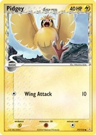 Pidgey (Delta Species) 077/110 - Holon Phantoms