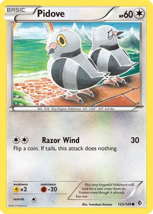 Pidove 123/149 - Boundaries Crossed Reverse Holofoil
