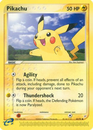 Pikachu 043/95 - Team Magma vs Team Aqua
