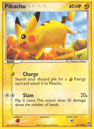 Pikachu 057/108 - Power Keepers