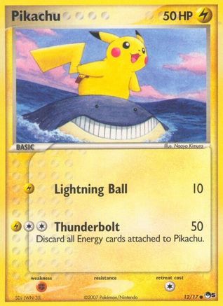Pikachu 012/017 - POP Series 5 Holofoil