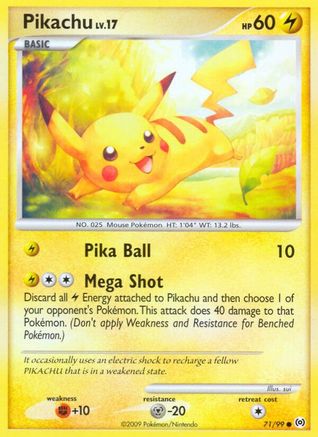 Pikachu 071/99 - Arceus