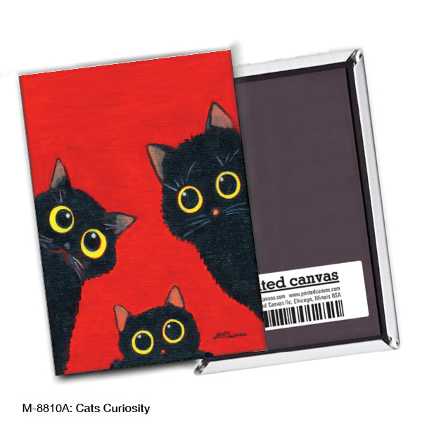 Cats Curiosity, Magnet (M-8810A)