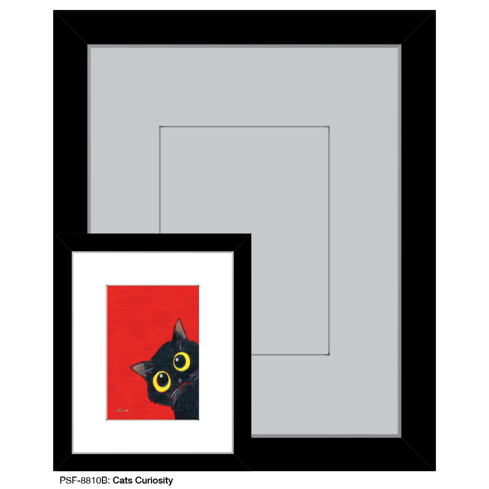 Cats Curiosity, Print (#8810B)