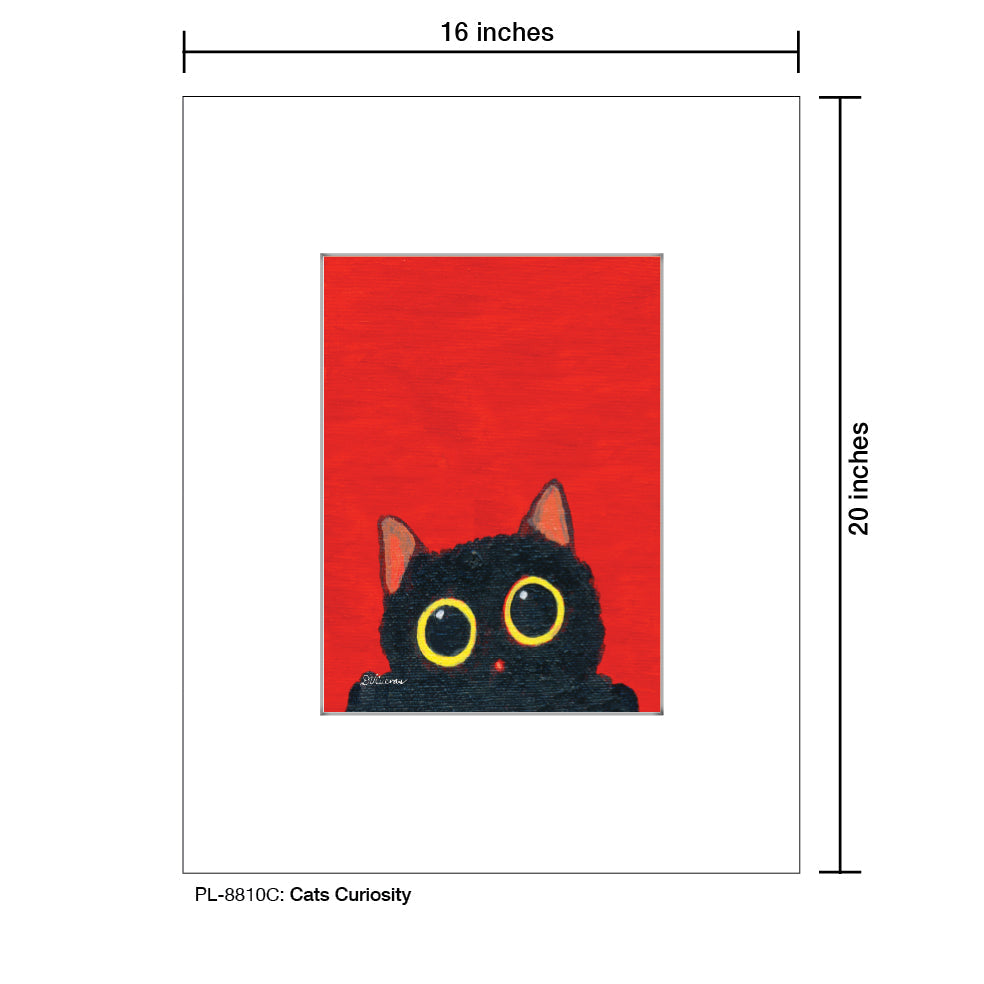Cats Curiosity, Print (#8810C)