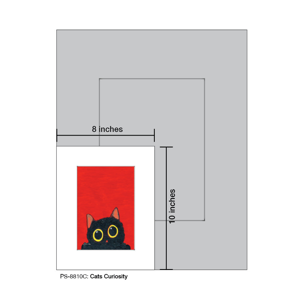 Cats Curiosity, Print (#8810C)