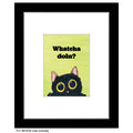 Cats Curiosity, Print (#8810CB)