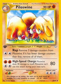 Piloswine 036/64 - Neo Revelation 1st Edition