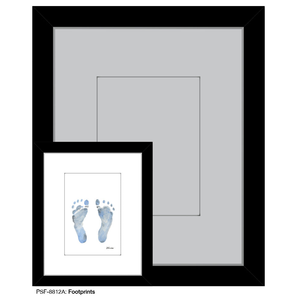 Footprints, Print (#8812A)