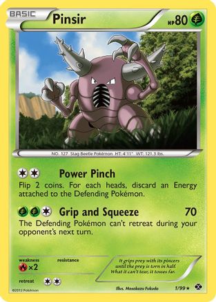 Pinsir 001/99 - Next Destinies Reverse Holofoil