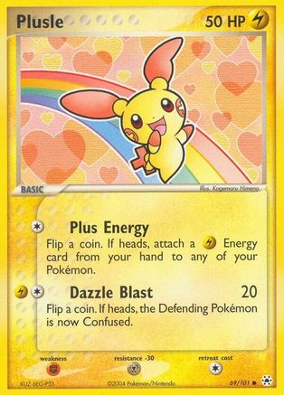 Plusle 069/101 - Hidden Legends