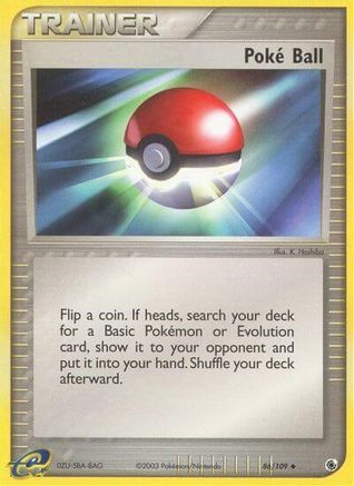 Poke Ball 086/109 - Ruby and Sapphire
