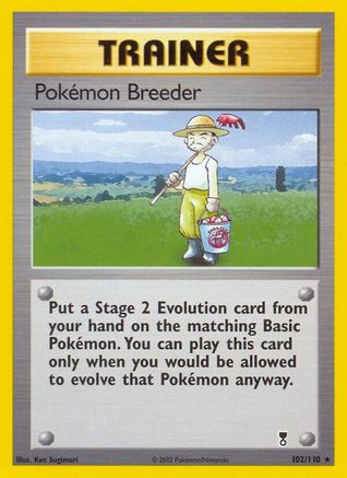 Pokemon Breeder 102/110 - Legendary Collection