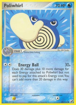 Poliwhirl 068/115 - Unseen Forces