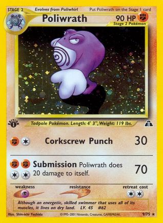 Poliwrath 009/75 - Neo Discovery