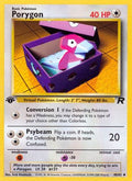 Porygon 048/82 - Team Rocket 1st Edition