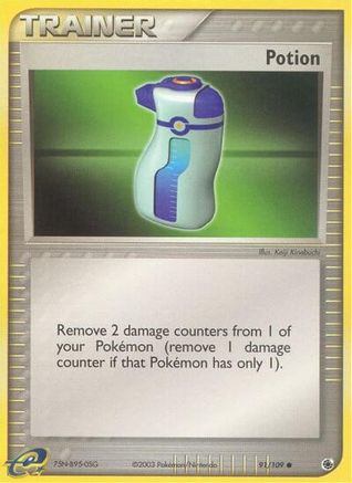 Potion 091/109 - Ruby and Sapphire Reverse Holofoil
