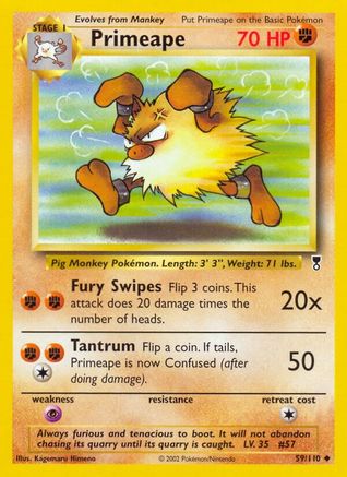 Primeape 059/110 - Legendary Collection