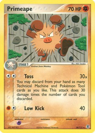Primeape 028/112 - FireRed & LeafGreen