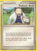 Professor Birch 082 - Emerald - Reverse Holofoil