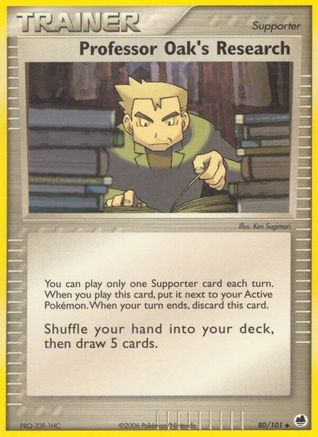 Professor Oak's Research 080/101 - Dragon Frontiers