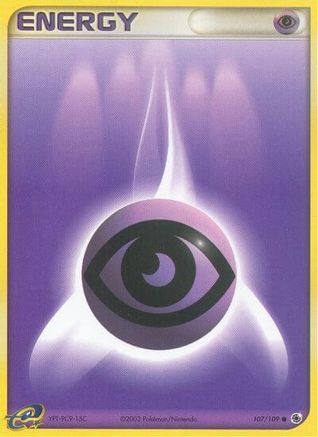 Psychic Energy 107/109 - Ruby and Sapphire Reverse Holofoil