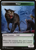 Wolf (ELD-014) - Throne of Eldraine Tokens Foil