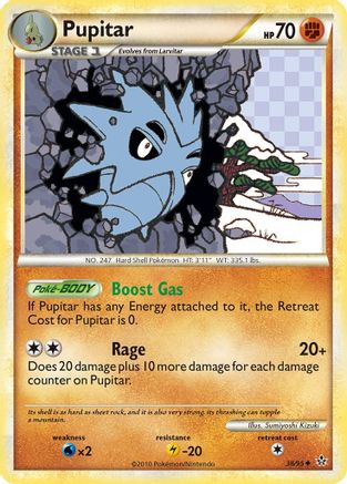 Pupitar 038/95 - Unleashed Reverse Holofoil