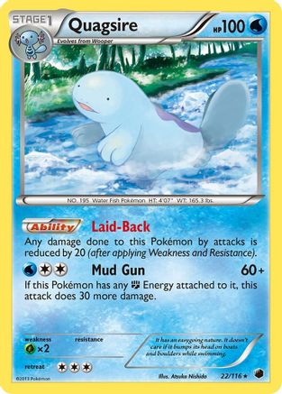 Quagsire 022/116 - Plasma Freeze