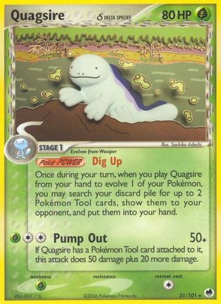 Quagsire (Delta Species) 021/101 - Dragon Frontiers