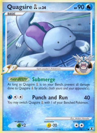 Quagsire GL 076/111 - Rising Rivals