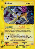 Raikou (H26) H26 - Skyridge - Holofoil