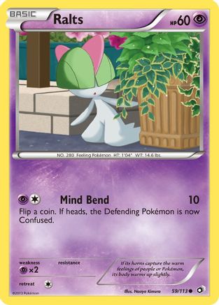 Ralts 059/113 - Legendary Treasures