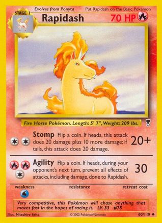 Rapidash 060/110 - Legendary Collection Reverse Holofoil