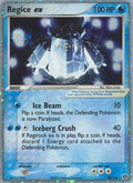 Regice ex 098/106 - Emerald Holofoil