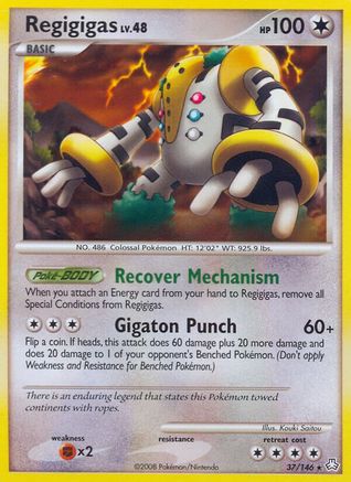 Regigigas 037/146 - Legends Awakened Reverse Holofoil