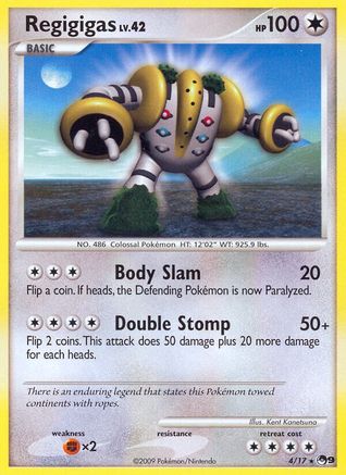 Regigigas 004/17 - POP Series 9 Holofoil